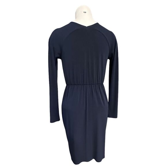 BCBGeneration Women’s Navy Blue Long Sleeve With Pockets Mini Dress‎ Size 2XS - Picture 4 of 8